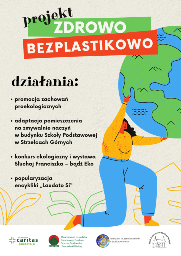 Plakat Zdrowo - Bezplasktikowo