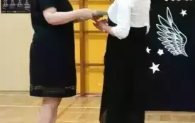 POżegnanie wychowawczyni klasy8