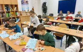 Prezent od Mikołaja klocki lego 