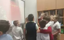 kolędowanie w klasie 2