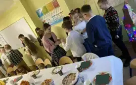 Wigilia w klasie 5