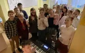 Wigilia w klasie 5