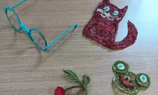 Prace długopisam 3D