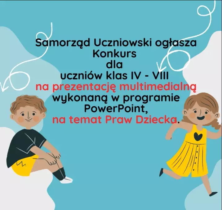 Plakat Konkurs o Prawach dziecka