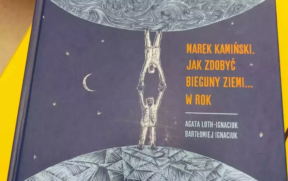 kSIĄŻKA o wyprawie na biegun 